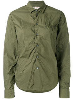 ruched poplin shirt Marni