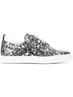 splatter print slip-on sneakers Pierre Hardy