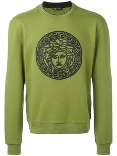 Medusa embroidered sweatshirt Versace