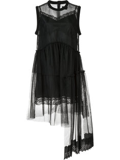 sheer flared dress Simone Rocha