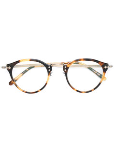 очки в круглой оправе Oliver Peoples