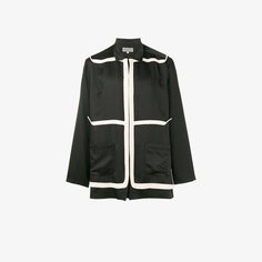 легкая куртка с контрастной отделкой Yohji Yamamoto