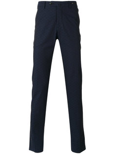 узкие джинсы с узором из крестов Pt01