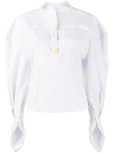 stripe puff sleeve shirt  Jacquemus
