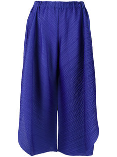 укороченные широкие брюки Pleats Please By Issey Miyake