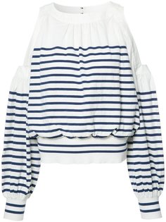 shoulder cutout top Sacai