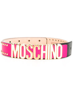 logo belt Moschino