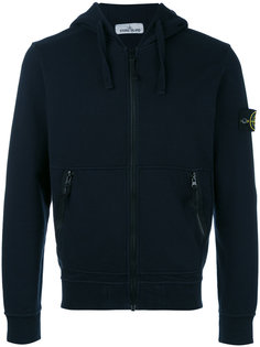 куртка с капюшоном на молнии Stone Island