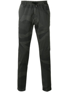 брюки с камуфляжным рисунком Hydrogen
