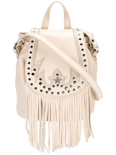 сумка на плечо с бахромой Just Cavalli