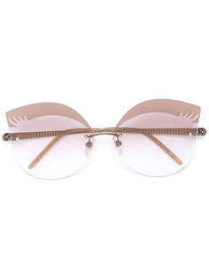 солнцезащитные очки Loree Rodkin Wink Sama Eyewear