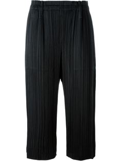 укороченные брюки с гофрированным дизайном  Pleats Please By Issey Miyake
