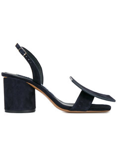 Slingback Suede Sandals Jacquemus