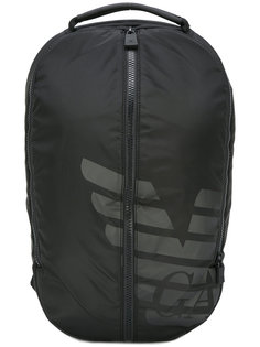 рюкзак с принтом-логотипом Emporio Armani