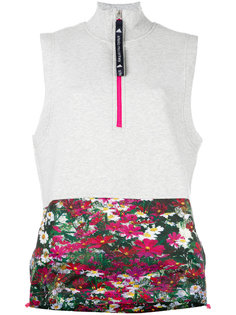 топ с контрастной окантовкой Adidas By Stella Mccartney