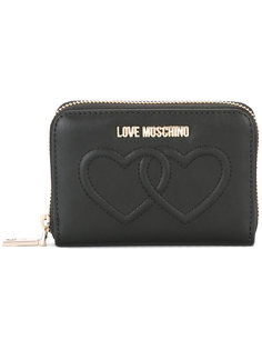 кошелек с круговой застежкой-молнией Love Moschino