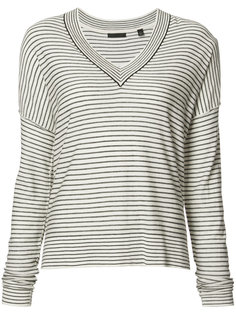 striped V-neck jumper  Atm Anthony Thomas Melillo