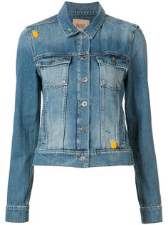 flap pockets denim jacket Paige