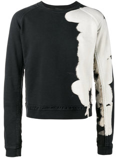 bleached sweatshirt  Haider Ackermann