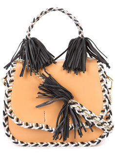 braided fringed crossbody bag Rebecca Minkoff