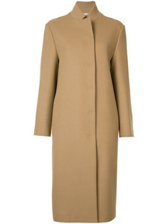 high neck midi coat Tomas Maier