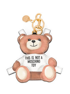 toy bear paper cut out keyring Moschino