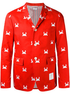 crab embroidered blazer Thom Browne