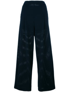 брюки с перфорацией Emporio Armani