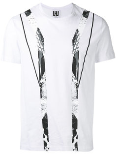 geometric print T-shirt Les Hommes
