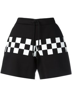 широкие шорты в клетку Dsquared2