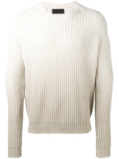 degradé open knit jumper Iris Von Arnim