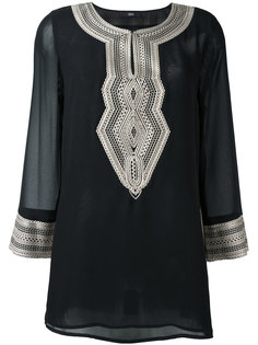 sheer sleeves tunic Steffen Schraut