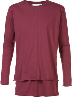 long-sleeve layered T-shirt  Daniel Patrick