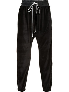 velvet track pants  Daniel Patrick