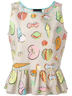 shell print tank Moschino