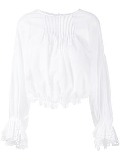 блузка с английской вышивкой Chloé