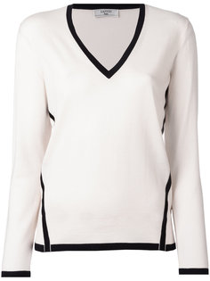 contrast trim jumper Lanvin