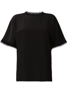 топ с кружевной отделкой  Dolce &amp; Gabbana