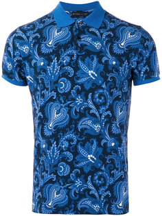 рубашка-поло с цветочным рисунком Etro