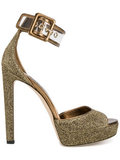 босоножки с блестками Mayner Jimmy Choo
