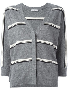 полосатый кардиган  Brunello Cucinelli