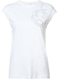 топ со стилизованным принтом Brunello Cucinelli