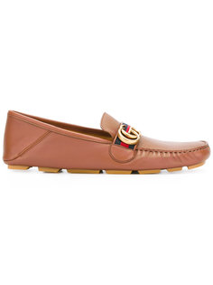 Web driving loafers Gucci