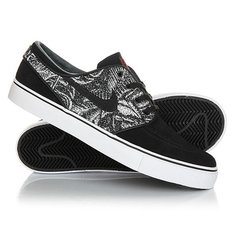 Кеды кроссовки низкие Nike Zoom Stefan Janoski Black