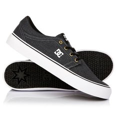 Кеды кроссовки низкие DC Trase Tx Se Black/Grey