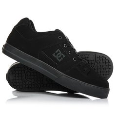 Кеды кроссовки низкие DC Pure Black/Pirate Black