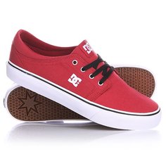 Кеды кроссовки DC Trase Tx Shoe Dark Red