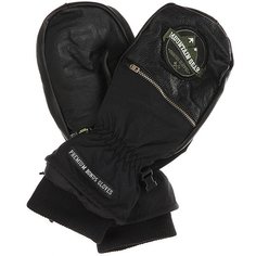Варежки Bonus Gloves Leather Black