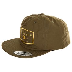 Бейсболка с прямым козырьком DC Shoes Spidal Dark Olive