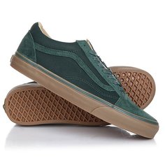 Кеды кроссовки низкие Vans Old Skool Reissue coated Green